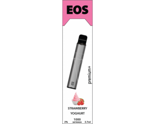 Купить EOS E-Stick Premium Plus Strawberry Yoghurt (EOS Е-стик Премиум Плюс Клубничный Йогурт) по оптовой цене